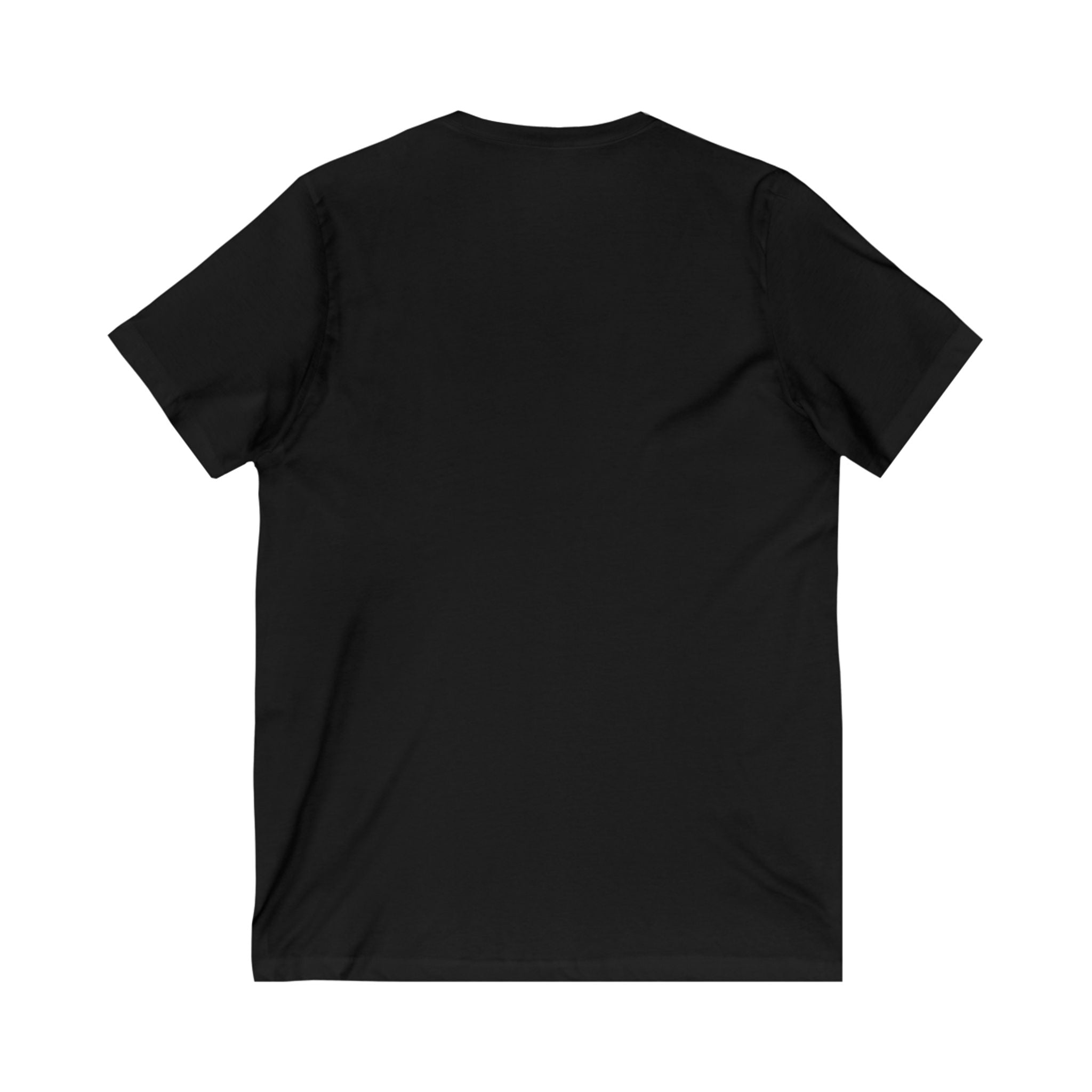 Skull V-Neck Tee for Bold Style Enthusiasts