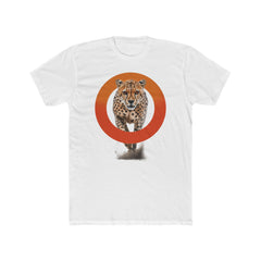 Wild Spirit Unisex Cotton Crew Tee - Cheetah Design