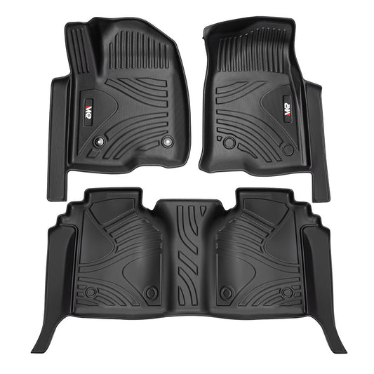 MKR Floor Mats for Chevy Silverado & GMC Sierra 2019–2025 Crew Cab