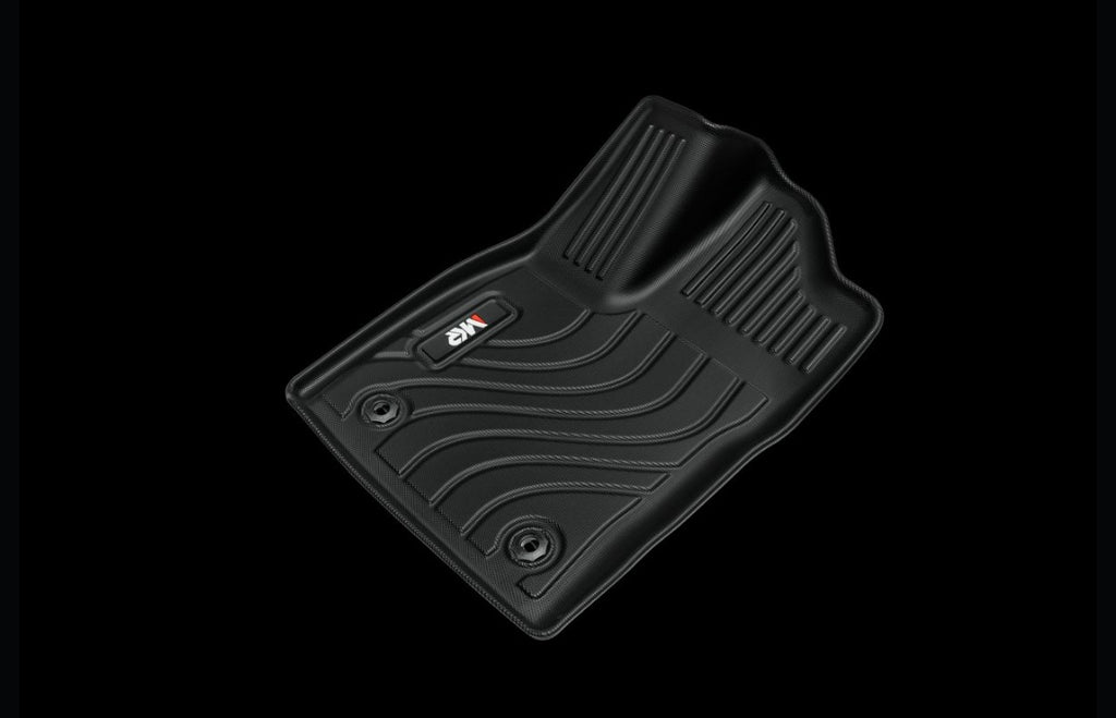 All-Weather TPE Front And Rear Row Floor Liners Floor Mats Fit For Toyota Tundra CrewMax Cab 2022-2025, Custom Fit Tundra Car Mats